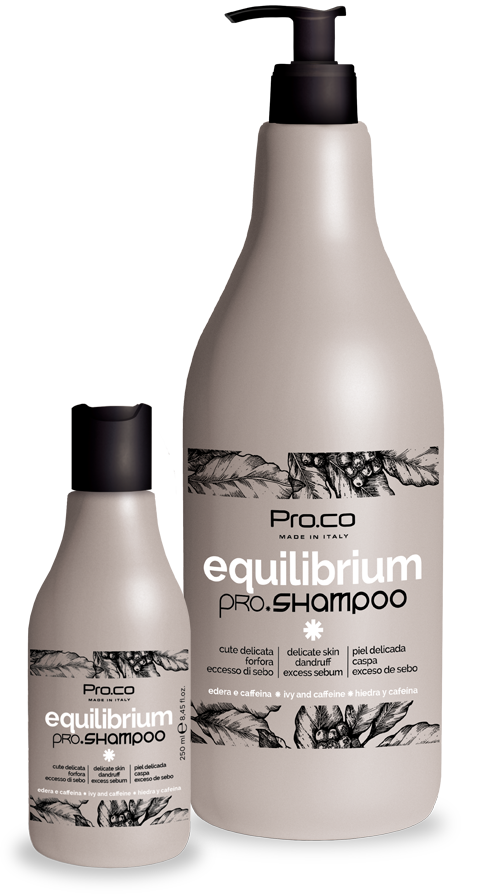 Equilibrium Pro.Shampoo | prodotto professionale per capelli grassi e con forfora